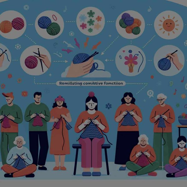 Quels sont les bienfaits du tricot et du crochet pour la réduction de l'anxiété et la stimulation cognitive ?